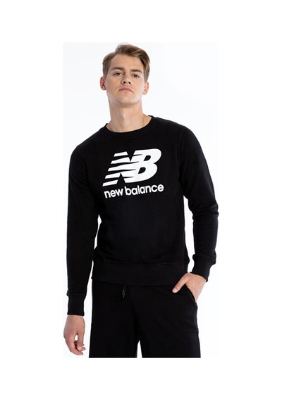 New Balance Lifestyle Mnc1105-bk Siyah Erkek Sweatshirt Siyah