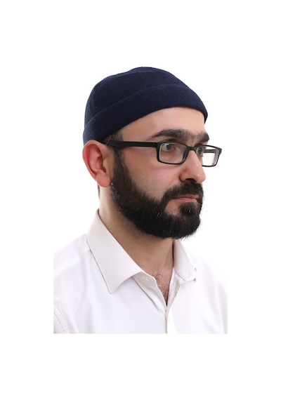 Lacivert Katlamalı Sade Desen Kışlık Orlon Takke Şapka Lacivert