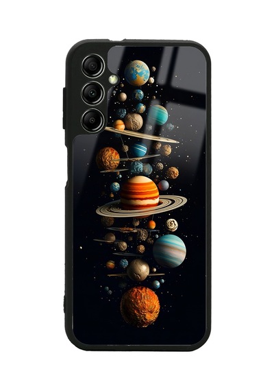 Galaxy Uyumlu A34 Kılıf Kamera Lens Korumalı Desenli Silikon Üstün Koruma Pazarplus Gülen Yüzler