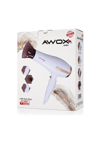 Saç Kurutma Makinesi 2200w Beyaz