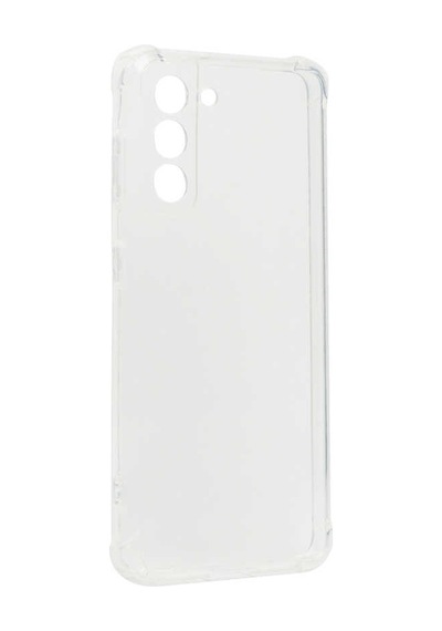 Galaxy Uyumlu S21 Kılıf Tchs Kamera Korumalı Nitro Anti Shock Silikon - Renksiz Renksiz