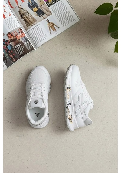 Mc Jamper 2444 Erkek Klasik Sneaker Beyaz Beyaz Mc Jamper 2444 Erkek Klasik Sneaker Beyaz Beyaz