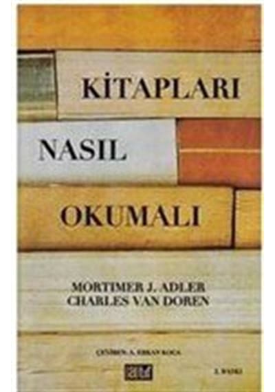 Kitapları Nasıl Okumalı - Charles Van Doren -  Mortimer Jerome Adler - Birleşik Kitabevi