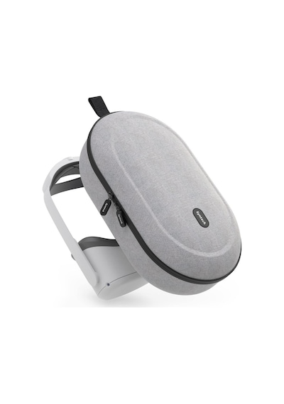 Large Sert Taşıma Çantası Meta Quest 3s/3/oculus 2/pico 4 Uyumlu Gri M42