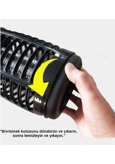 Sivrisinek Karasinek Öldürücü Asılabilir Uv Işıklı Şoklu Lamba-1217