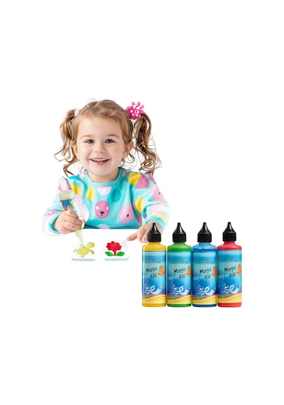 Maisonord Magic Water Elf Sihirli Su Hayvanları Yedek Renkli Jel 4 Renk / Çocuklar İçin El Yapımı Renkli Su Peri