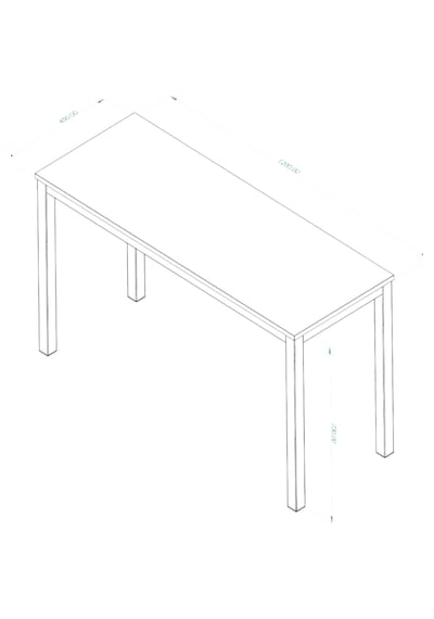 Arpelia Balkon Masası 120x45 Cm Arpelia Balkon Masası 120x45 Cm