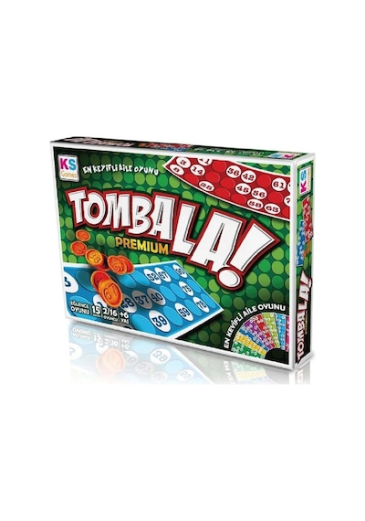 16 Kartlı Premıum Tombala 1.kalite Tombala Oyunu Yılbaşı Gecesi Oyunları Kutu Oyunları Tombala