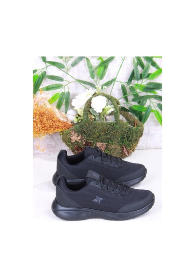 Fort 07250 Luttoon Comfort Taban Rahat Esnek Yumuşak Erkek Spor Ayakkabı Siyah