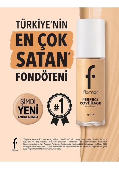 Perfect Coverage Yoğun Kapatıcı Su Bazlı Fondöten Sıcak Alt Ton -137 Nutmeg-8682536070676 Çok Renkli
