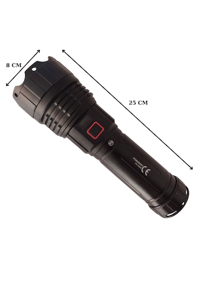 Powerdex Pd-16000 90w 9000 Lümen Profesyonel Zomlu Avcı El Feneri