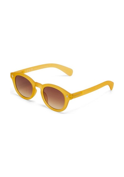 Okkia Milano Unisex Güneş Gözlüğü Sarı / Lens: Kahverengi Gradyan Sarı