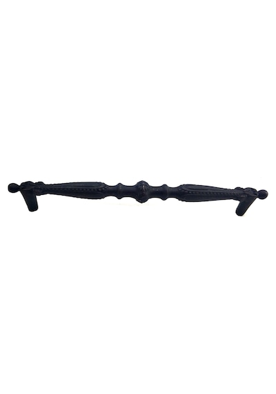 Antika Tarz Dekoratif Pirinç Yeni Sütun Mobilya Kulbu - 128mm, Oksit