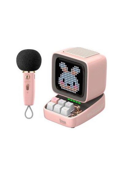 Divoom Ditoo Mic 5m Piksel Ekranlı Karaoke Mikrofonlu Pmbe Bt Hoparlör