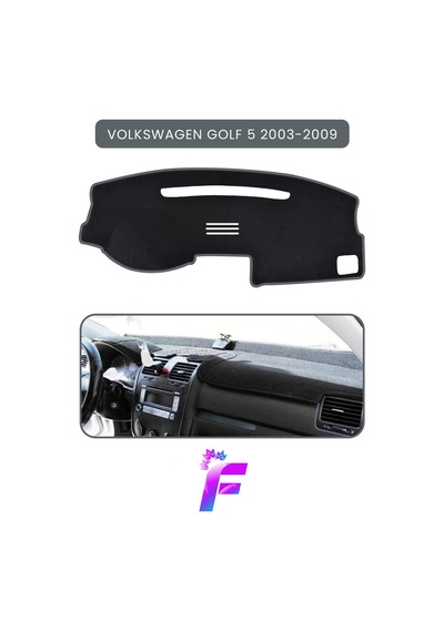 Volkswagen Golf 5 2003-2009 Torpido Örtüsü Güneşten, Isıdan, Çatlamadan Korur Tam Uyum C2