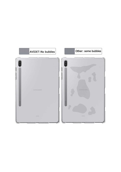 Galaxy Tab S7 T870 Kılıf Uyumlu Zore Tablet Süper Silikon Kapak-renksiz Tablet Kılıfı