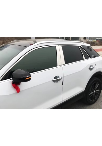 Audi Q2 2018 2022 Tavan Çıtası Oem Krom Silver