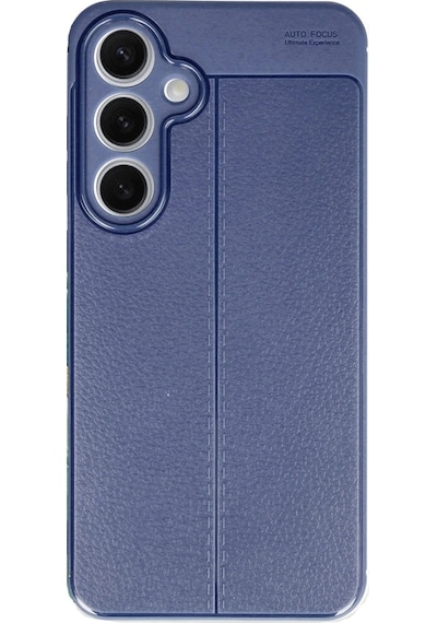 Ilkeshop Newface Samsung Galaxy Uyumlu S24 Fe Kılıf Auto Focus Kapak - Lacivert