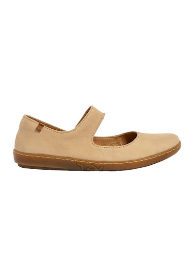 El Naturalista N5301 Nobuck Lavado Babet Kadın Cream/ Coral Krem