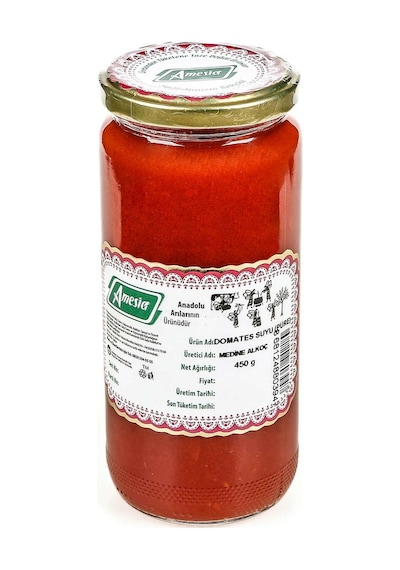Amesia Domates Suyu Püre 450 G