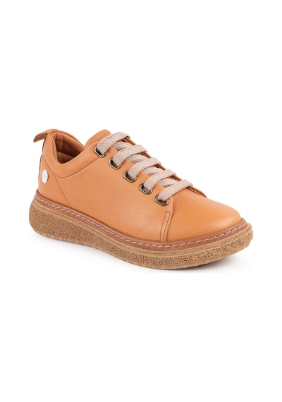 Mamma Mia Kadın Sneaker Bağcıklı Hakiki Deri Chunky Hafif Taban Yastıklamalı Yürüyüş 26y-7750 Taba Mamma Mia Kadın Sneaker Bağcıklı Hakiki Deri Chunky Hafif Taban Yastıklamalı Yürüyüş 26y-7750 Taba
