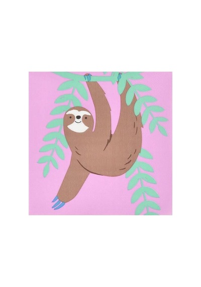 Meri Meri - Jungle Jamboree Large Napkins - Jungle Jamboree Peçeteler - L - 16 Adet