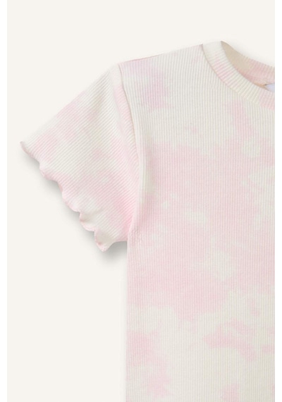 Defacto Batik Fitilli Kaşkorse Tişört Kız Bebek H0679a526smpn171 Pembe-pn171