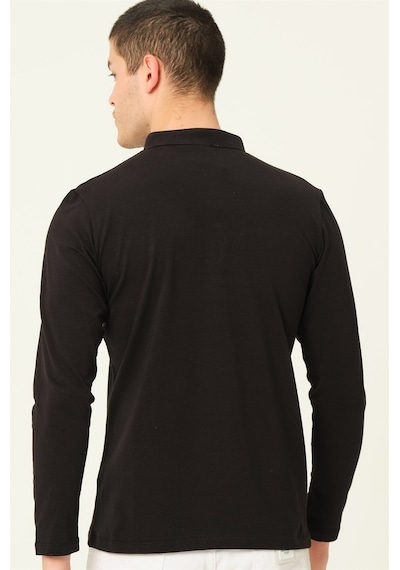 V4009 Dewberry Erkek Sweatshırt Siyah