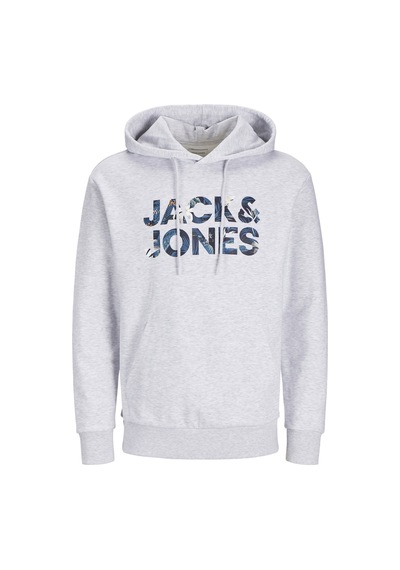 Jack & Jones Erkek Sweat 12268128 Açık Gri Açık Gri