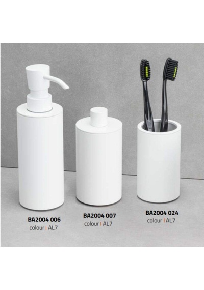 System Tezgah Üstü Sıvı Sabunluk 250 Ml Beyaz Renk Ba2004 006 Al7 Çok Renkli