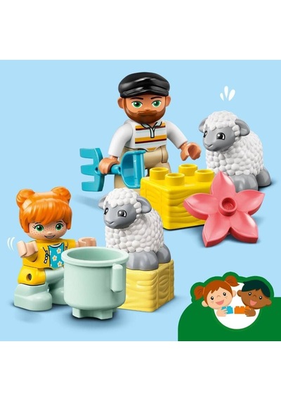 LEGO® Duplo 10950 Town Kasabası Traktörü ve Hayvan Bakımı 27 Parça