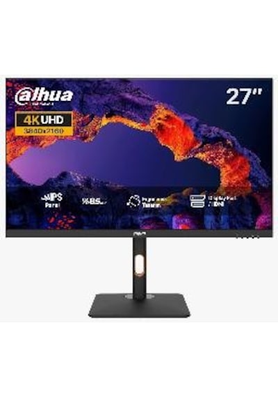 Dahua 27" Lm27-p401a 3840x2160 4k Uhd 5ms 60hz Ips Dp/hdmı +vesa +pıvot