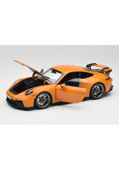 1:18 Ölçek Norev 2021 Porsche 911 992 Gt3 Diecast Metal Minyatür Model Araba 25cm