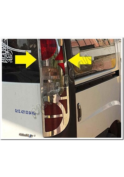 Db Chrome Fiat Doblo Stop Çerçeve Nikelajı 2006-2012 2 Parça P.Çe