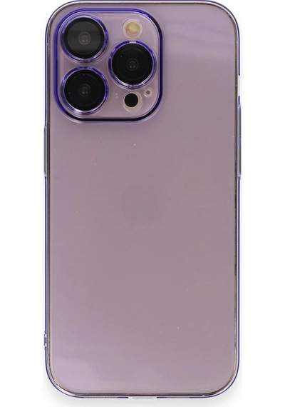 Ilkeshop Newface Apple iPhone Uyumlu 13 Pro Max Kılıf Armada Lensli Kapak - Lila