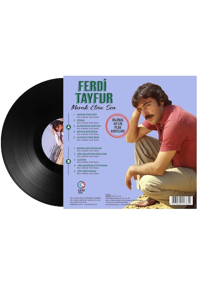 Ferdi Tayfur - Merak Etme Sen - 45'lik Plak Kayıtları L