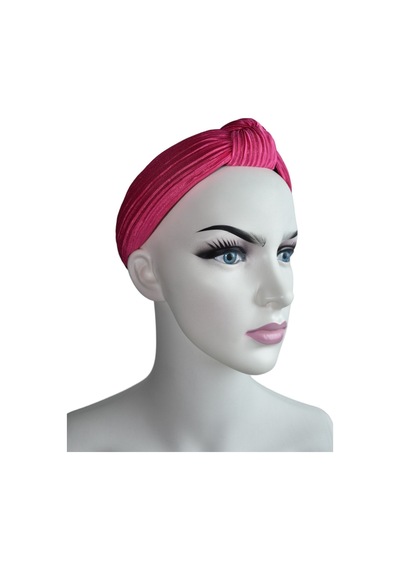 Taç Pembe Düğümlü Kahverengi