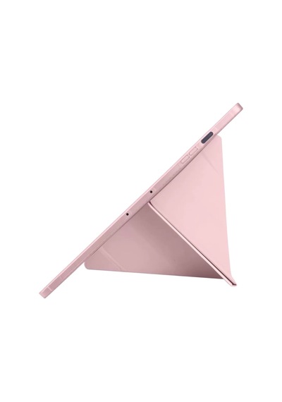 Newface Apple İpad Pro 13 2024 Kılıf Kalemlikli Hugo Tablet Kılıfı - Rose Gold