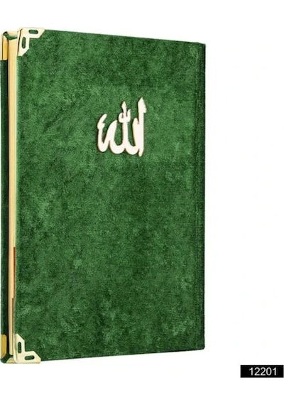 Lalezar 12201 Çanta Boy 128 Sayfa 3 Lü Yasin Kadife Koyu Yeşil