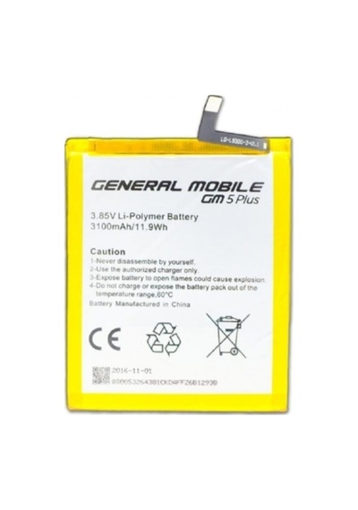 Gm 5 Plus Batarya 3100 Mah