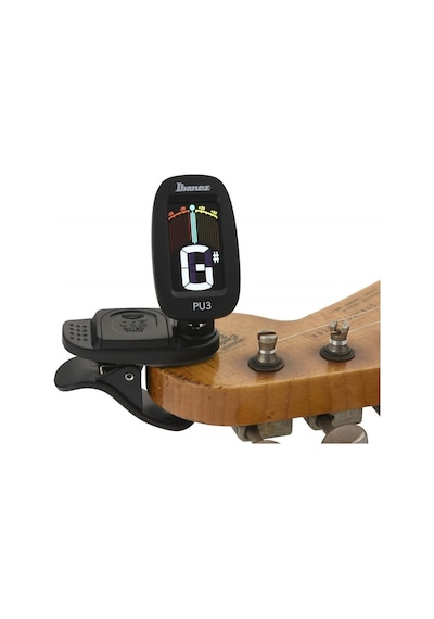PU3-BK Akort Aleti - Tuner Chromatic Kromatik Clip Tuner - Black