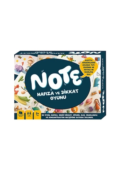 Focus Note Hafıza Oyunu