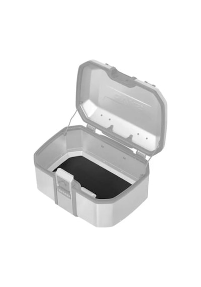 Shad Motosiklet Çanta - Topcase - Tr-55 Motosiklet Metal Arka Çanta Titanyum Standart