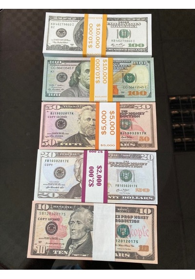 Aykar 500 Adet Karma Dolar Geçersiz Düğün Film Dizi Paraları