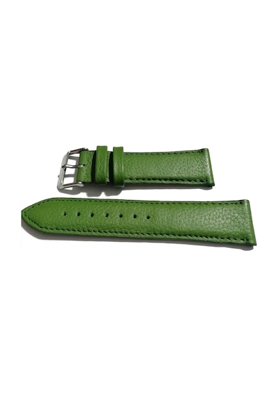 Fado&her Saate Uyumlu Hakiki Deri Saat Kordonu Yeşil Mat 22 Mm 311 Yeşil
