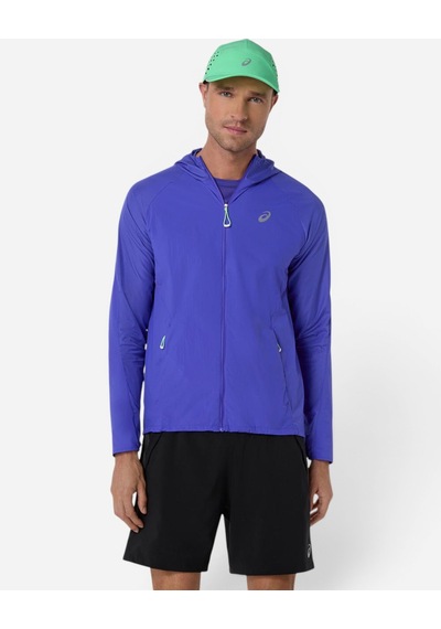 Asics Road Packable Jacket Erkek Mavi Ceket 2011d084-403 Asics Road Packable Jacket Erkek Mavi Ceket 2011d084-403