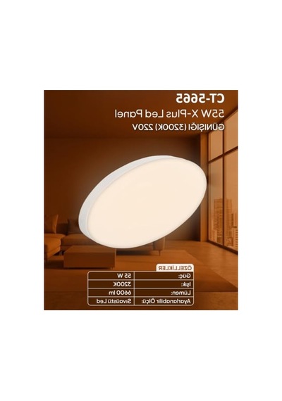 Led Panel Aydınlatma, 55w, Günışığı Renk, Sıva Üstü Kullanım 124-Pembe