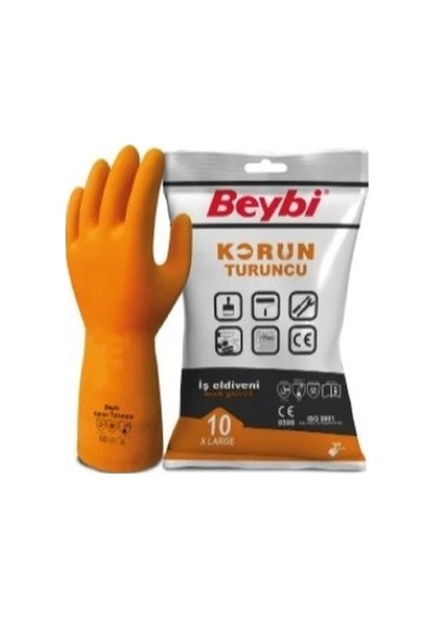Beybi Korun Turuncu İş Eldiveni - Usta Eldiven