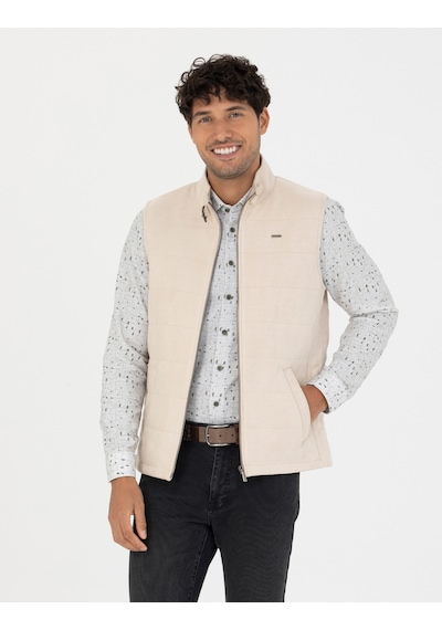 Pierre Cardin Erkek Bej Deri Mont-kaban 50280296-591 Bej