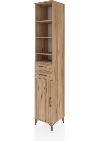 Hyperion Dolap 6 Raflı 2 Çekmeceli Tek Kapaklı 44x44x243 Çam-çam Çam Hyperion Dolap 6 Raflı 2 Çekmeceli Tek Kapaklı 44x44x243 Çam-çam Çam